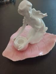 Ev saatları: Fiqur, Keramika, rəng - Çəhrayı — 4