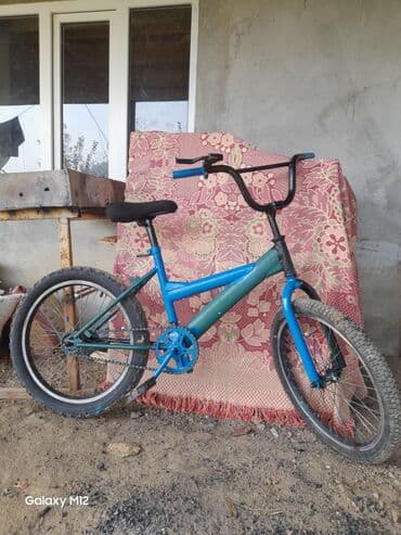 продажа антиквариата в баку: BMX tipli velosiped - Rəng: mavi-yaşıl kombinasiya - Çərçivə: polad — 2