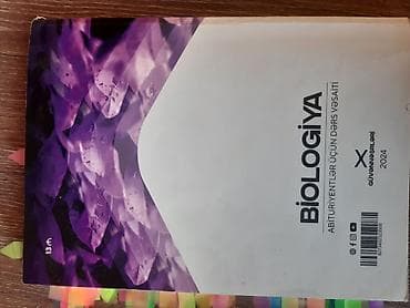 BİOLOGİYA vəsaiti 10 manat Anlayışlı izah içi təmizdir 2024 ci iki