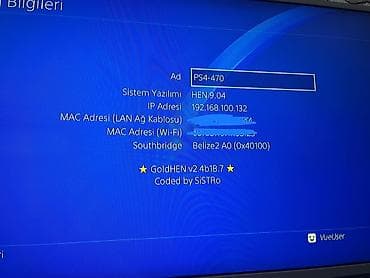 playstation 4 pro satilir: Sony PlayStation 4 Pro (proviskali) sistem versiyası 9.04 Proviska — 5