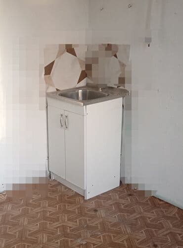 moyka altı şkaf: Mətbəx lavabosu ilə şkaf. Razin - Kompakt ölçülü, iki qapılı mətbəx — 1