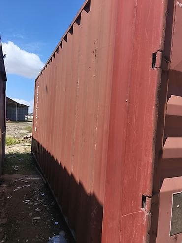 20 fut metal yük konteyneri - Standart ölçü: 6 m (uzunluq) x 2.40 m — 6
