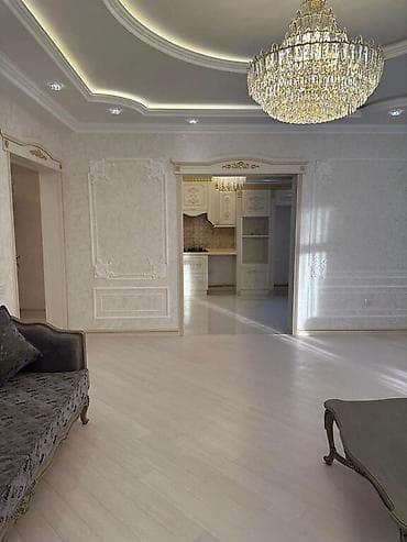 Mənzillər: Satılır 3 otaqlı yeni tikili 135 m², Gənclik m. Kateqoriya Yeni — 2