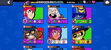 destler: Brawl Stars hesabı – yüksək səviyyəli, güclü tərkib - Kupa: 42,412 — 4