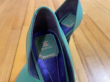 təbii daşlardan sırğalar: BASCONI Orijinal Dəri Ayaqqabı – Firuzəyi/Mint (37 Ölçü) – Mükəmməl — 3