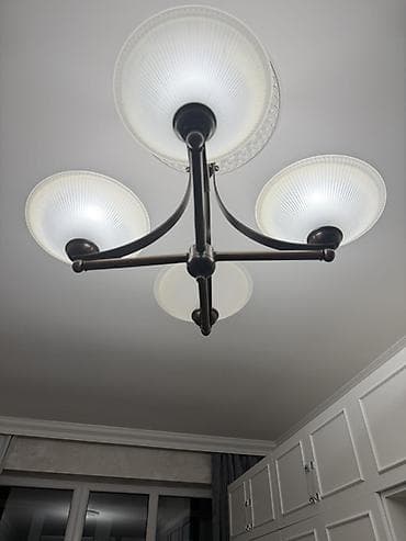 cılcıraqlar: Çılçıraq, 4 lampa, Taxta — 2