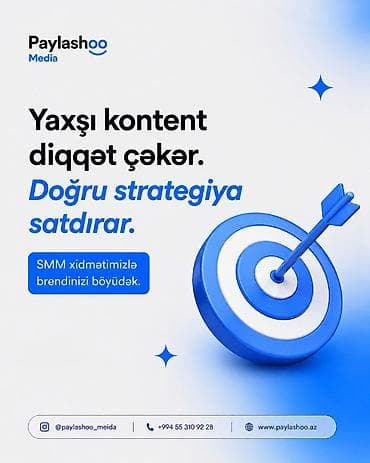 birə: Paylashoo Media – Brendinizin rəqəmsal tərəfdaşı SMM agentliyi olaraq — 2