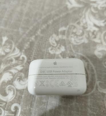 note 8 kabrolari: Adapter Apple, 12 Vt, İşlənmiş — 2