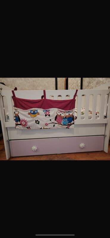 iki mertebeli yataq: Oğlan və qız üçün, İşlənmiş, Çarpayı, Siyirməli — 2