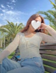 köynekler: Zərif şifon köynək – krem rəngi - Material: nazik, şəffaf şifon/tor — 1