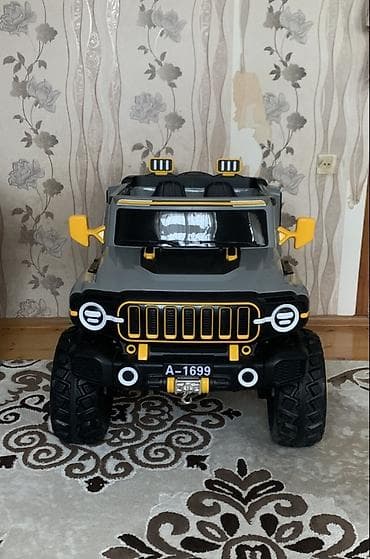 elektrik maşınlar: Çox az işlənib əla vəziyyətdə uşaq maşını Həm pult ilə həmdə uşaq özü — 1