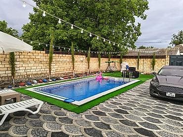 goranboyda ev: Qəbələdə rahat istirahət üçün həyətli ev Xüsusiyyətlər: - Həyətdə — 2