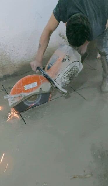 ikinci əl seyf qapi: Beton kesen beton deşen beton kesimi beton deşimi betonlarin kesilmesi — 11