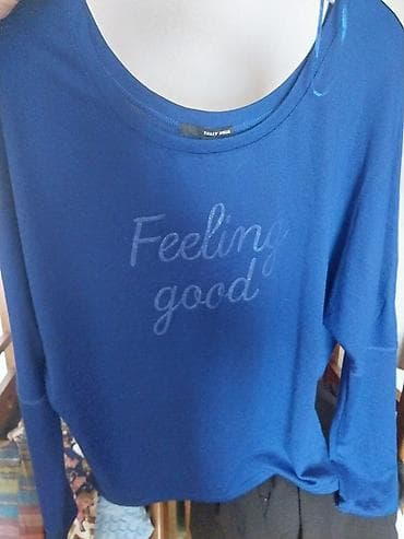 30 de facto sweatshirt: Svitşot, XL, rəng - Mavi — 1