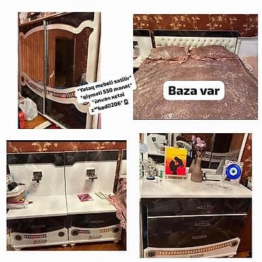 kitab refleri satilir: Yataq otağı mebel dəsti satılır. Komplekt: - İki sürüşkən qapılı — 1
