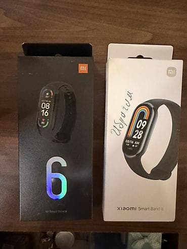 Аксессуары: Новый, Смарт браслеты, Xiaomi, Водонепроницаемый, цвет - Черный — 1