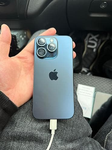 modem 4 antenli: IPhone 15 Pro, 256 GB, Black Titanium, Face ID — 1