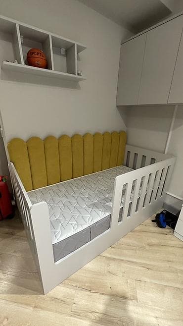 Oğlan və qız üçün, Yeni, Çarpayı, Bazasız, Matras ilə, Siyirməsiz — 1