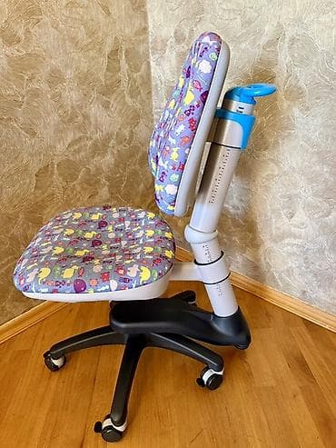 Uşaq üçün tənzimlənən ortopedik iş kreslosu - Rəngli, uşaq motivli — 4