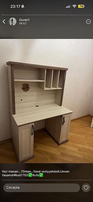 stul aliram: Kompüter masası — 1