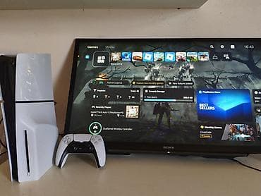 x box 360: Sony PlayStation 5 (diskli versiya) + DualSense simsiz idarəetmə pultu — 1