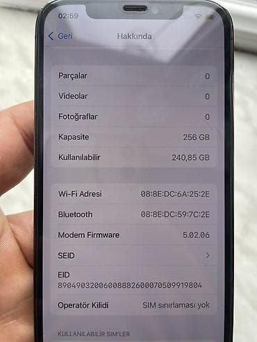 6d mark 2: IPhone 12 Pro, 256 GB, Graphite, Face ID, Sənədlərlə — 5