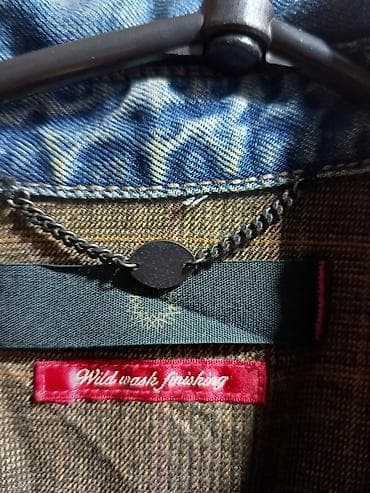 cins pencey: Cins gödəkcə – “Wild wash finishing” - Material: 100% denim (pambıq) — 2