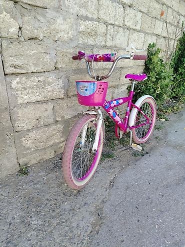 velosiped tekeri: Uşaq velosipedi – qızlar üçün dizayn - Rəng: parlaq çəhrayı, ağ və — 3