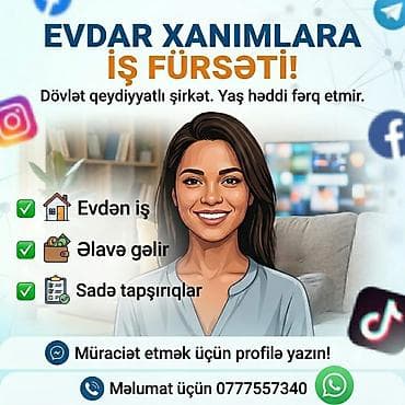 Işim onlayndir .dərhal günlük ve yüksek gelirin ödənməsi meni qane