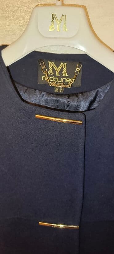 tər əleyhinə: Palto, Milano, S, rəng - Göy — 2