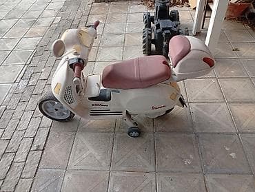 Uşaq üçün elektrikli skuter – Vespa stili - Model: uşaq minik