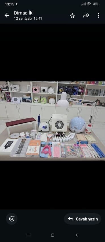 Mərmər effektli PVC panellər: Peşəkar manikür üçün tam avadanlıq və material dəsti. Dəstın tərkibi — 1