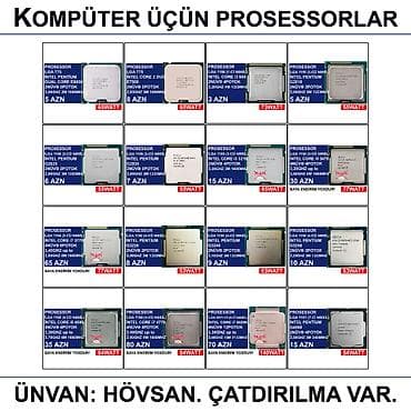 prosessor amd: Prosessorlar 📍Ünvan: Bakı şəh, Suraxanı ray, Hövsan qəs. YOXLAMAĞA — 3