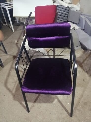 gaming oturacaqlar: Qonaq otağı üçün, Yeni, Qatlanmayan, rəng - Bordo Stul — 1