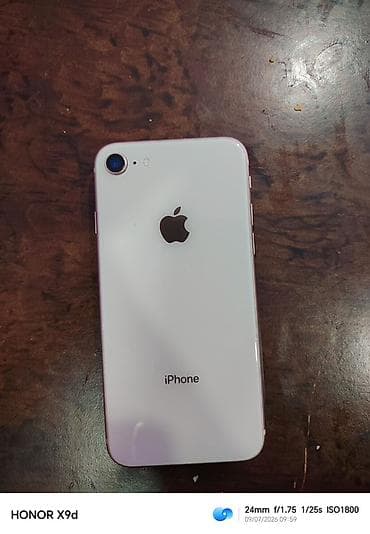 iphon 6s: IPhone 8, 64 GB, Rose Gold, Barmaq izi — 4