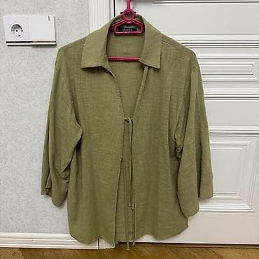 crop geyim: Brend: Laluvia Model: Bağlamalı oversize üst (kimono tipli kardiqan) — 1