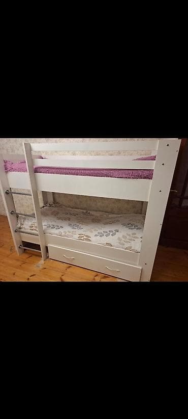 Oğlan və qız üçün, İşlənmiş, Çarpayı, Matras ilə, Siyirməli — 1