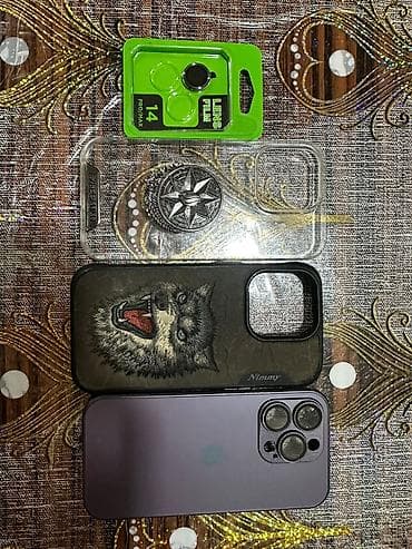 iphone 6s ekranı: IPhone 14 Pro Max, Deep Purple, Face ID — 3