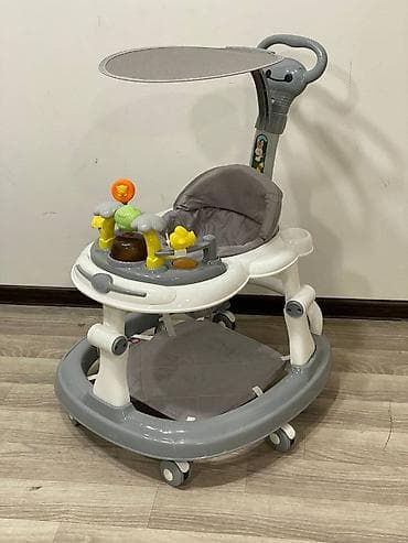 Çətirli yürütəc Səs, işıq və günəş qoruyucusu olan, hündürlüyü