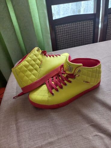 uşaq üçün hündür krosovkalar: Ölçü: 44, rəng - Sarı, Yeni — 3