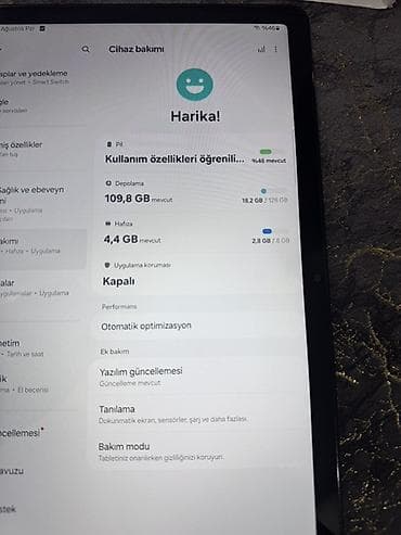samaung s10: Samsung Galaxy Tab A9+ (SM-X210) - Ekran: Geniş ölçülü displey, nazik — 5