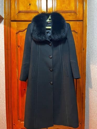 пальто loreta турция: Пальто, 3XL, цвет - Черный — 1