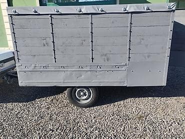 14 luk disk: Məhsul: Avtomobil üçün qoşqu (taxta karkaslı, üstü tentlə örtülü — 2