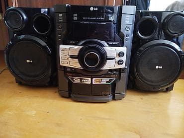 musqi merkezi: LG mini Hi-Fi sistem – model MDD104 Xüsusiyyətlər: - 3DVD changer — 2