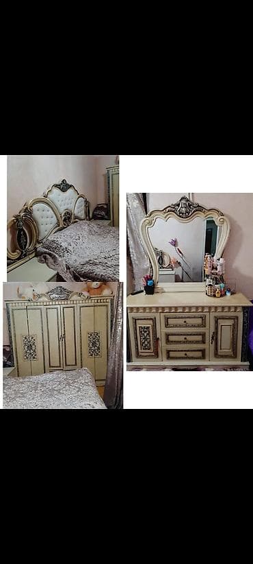 moyka skaf: İkinəfərlik çarpayı, Komod, Tumba, 2 tumba, İşlənmiş — 1