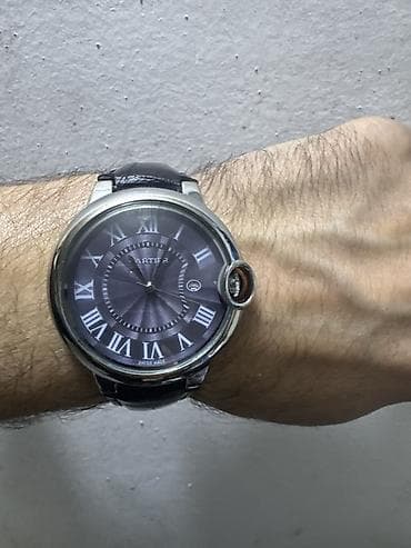 ayfon saatlar: Qol saatı, Cartier, rəng - Qara — 1