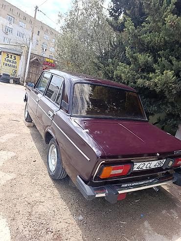 hyundai emblem: VAZ 2106 sedan - Kuzov: 4 qapılı sedan, tünd albalı rəng - Mühərrik — 7