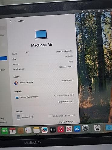 Apple MacBook Air (Space Gray) noutbuku — 5