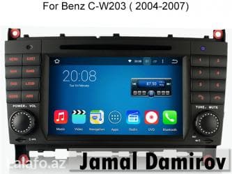 masin ucun monitorlar qiymeti: Mercedes Benz W203 2004-2007 üçün DVD-monitor, DVD-монитор для — 1