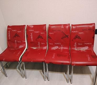 mətbəxt: Mətbəx üçün, Açılan, Dördbucaq masa, 4 stul — 3